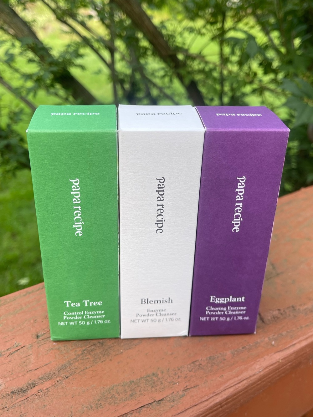 Tea Tree + Blemish + Eggplant Enzyme Powder Cleanser Trio